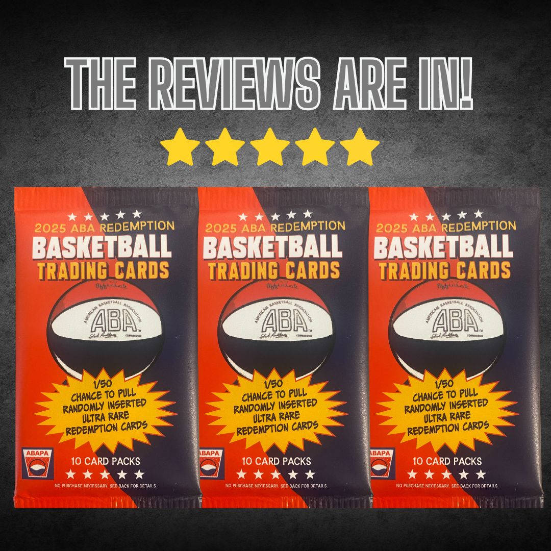 The reviews are SHOCKING! 2025 ABA Redemption Trading Cards The reviews are SHOCKING! 2025 ABA Redemption Trading Cards