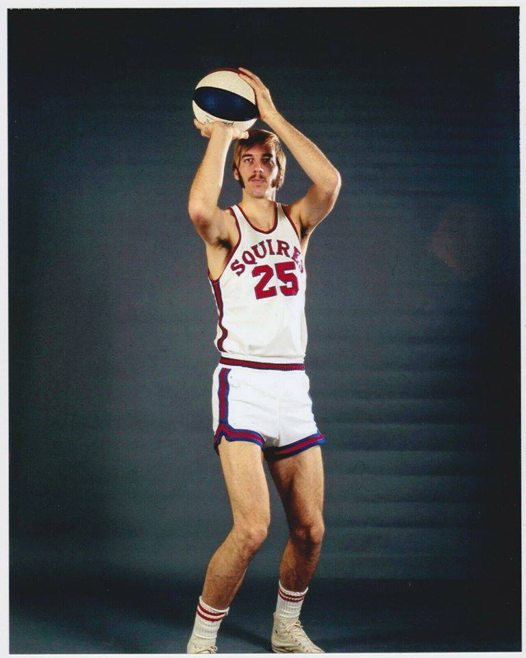 Jim Eakins Autographed ABA Basketball
