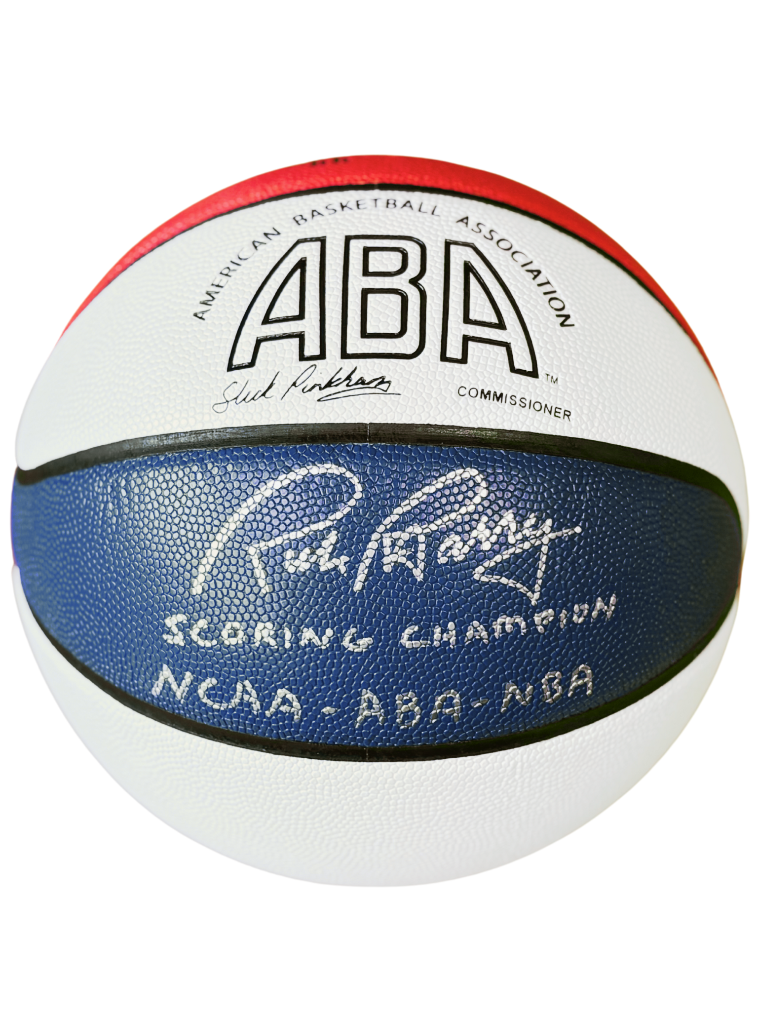 Rick Barry Autographed ABA Basketball
