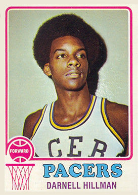 Darnell Hillman Autographed ABA Basketball