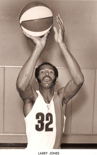 Larry Jones Autographed ABA Basketball