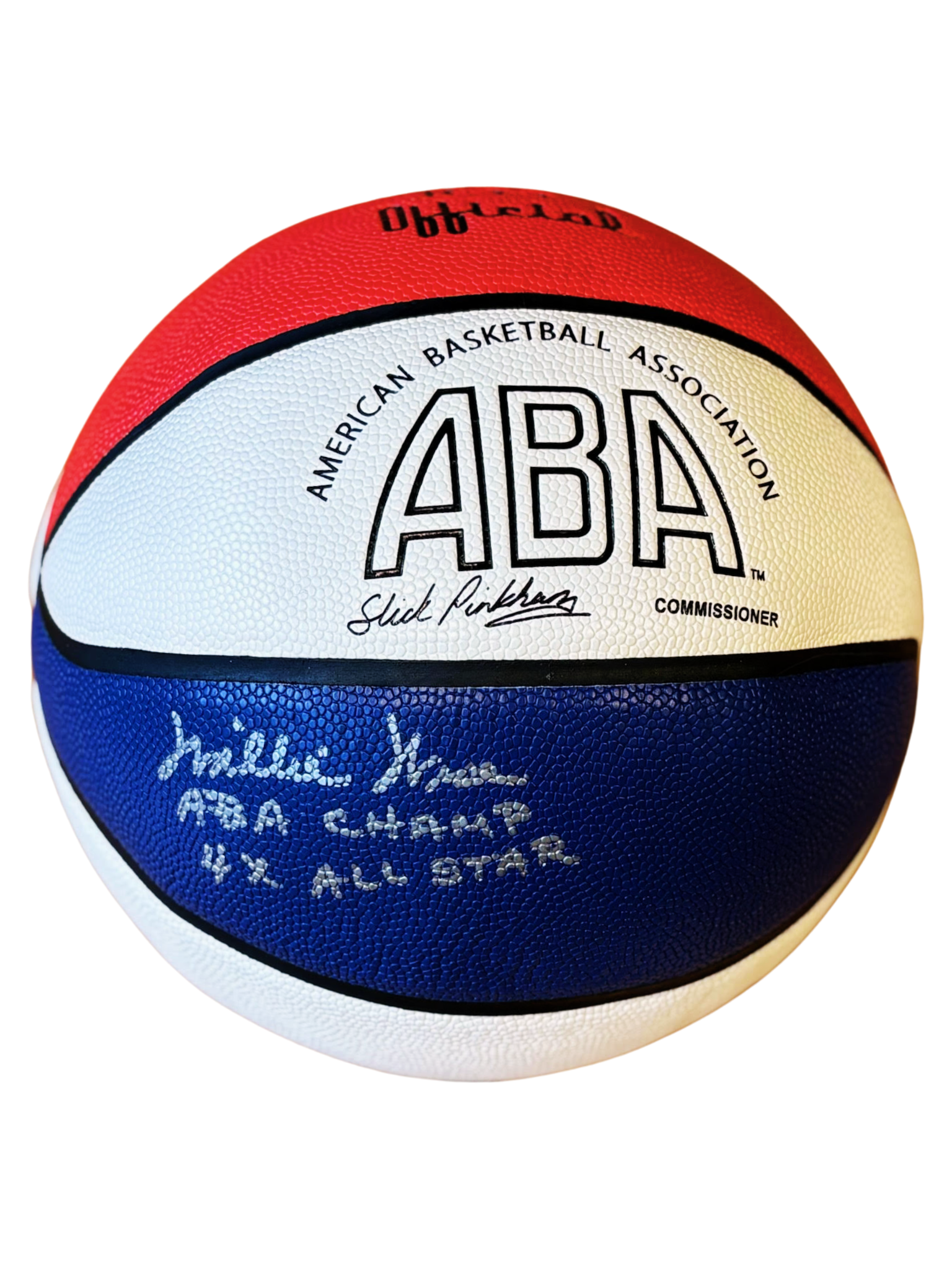 Willie Wise Autographed ABA Basketball